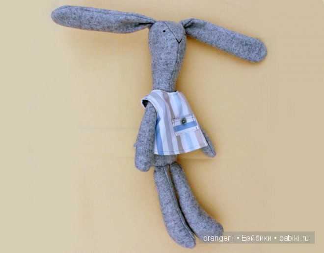 кролик, зайчик, фетр, Orangeni