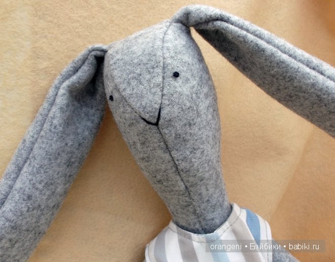 кролик, зайчик, фетр, Orangeni