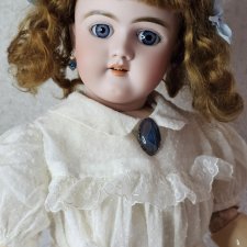 Ранняя антикварная куколка от Heinrich Handwerck 109, рост 62,5 см