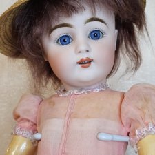 Редкая антикварная кукла от Kestner 160 dep, рост 42,5см