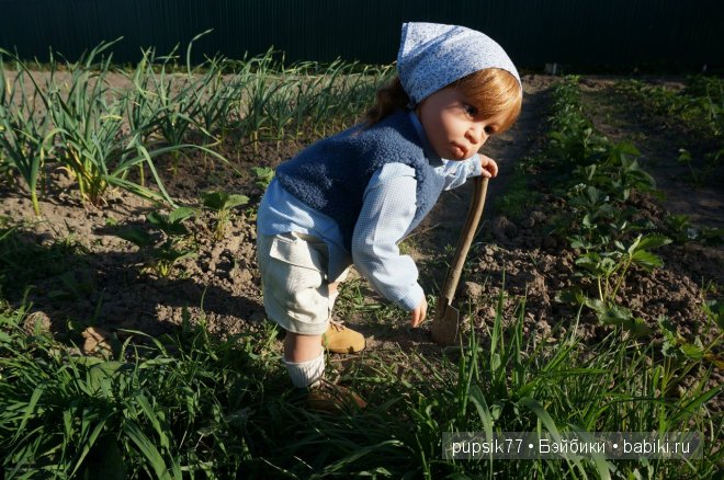 Огородница на огороде! Кукла Lee Middleton (фото 4)