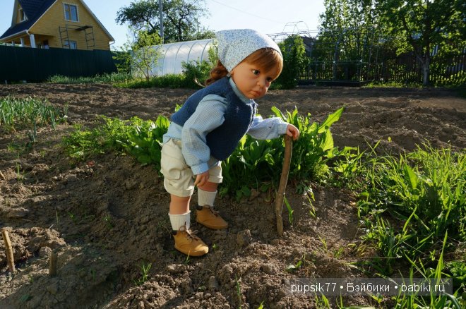 Огородница на огороде! Кукла Lee Middleton (фото 5)