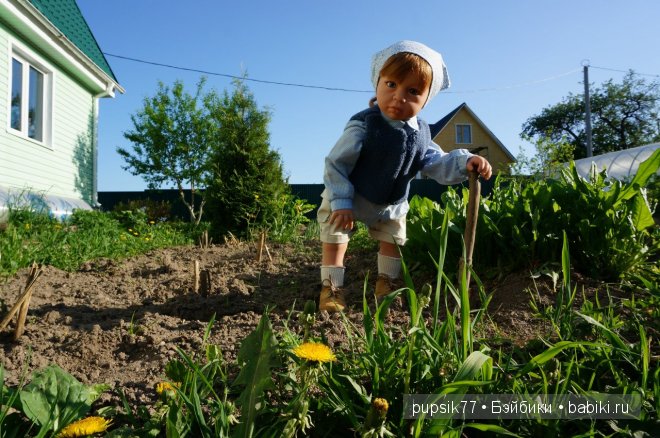 Огородница на огороде! Кукла Lee Middleton (фото 3)