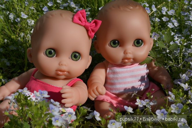 Мими и Лили. Испанские игровые куклы | Бэйбики Мими и Лили. Испанские игровые куклы
