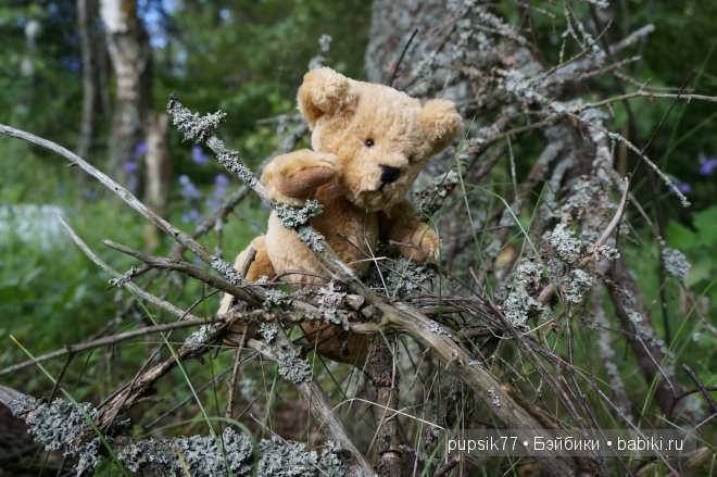 Анабель и ее медвежонок. Кукла Heidi Plusczok