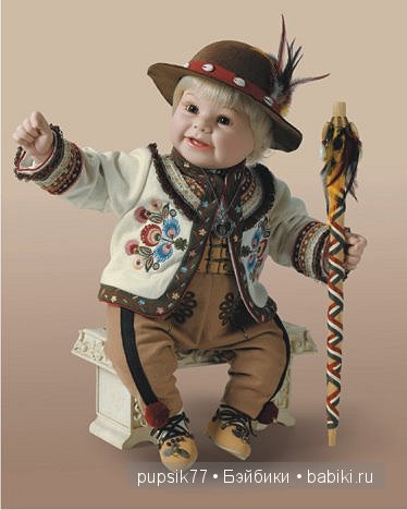 Обзор куклы, фирмы Адора, из коллекции "Дети Мира" - Дарко (Словения)