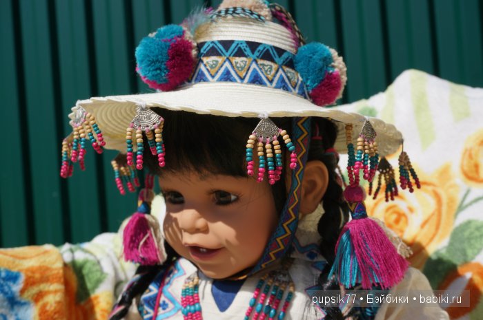 Обзор куклы, фирмы Адора, из коллекции "Дети Мира" - Солана, Мексика (фото 7)