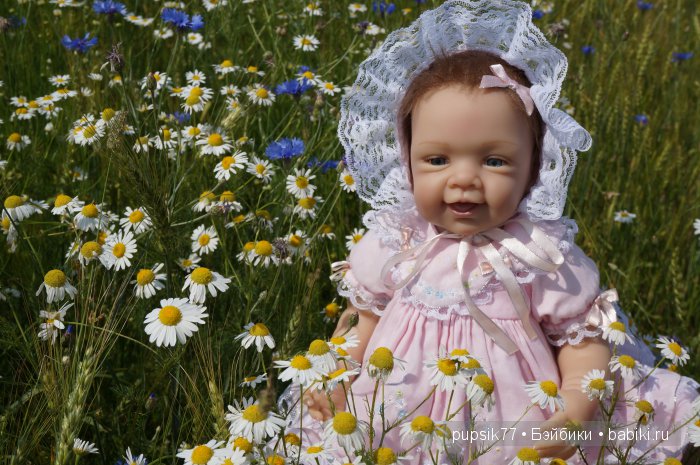 Малышка в розовом — Куклы Ashton Drake (Эштон Дрейк): реалистичные малыши (фото 8)
