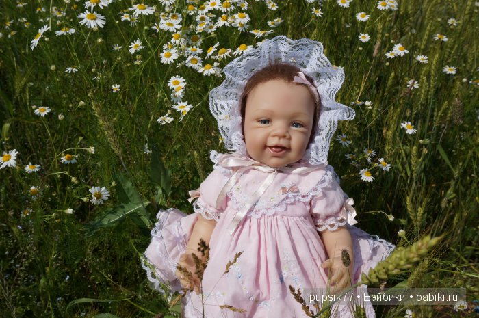 Малышка в розовом — Куклы Ashton Drake (Эштон Дрейк): реалистичные малыши (фото 10)