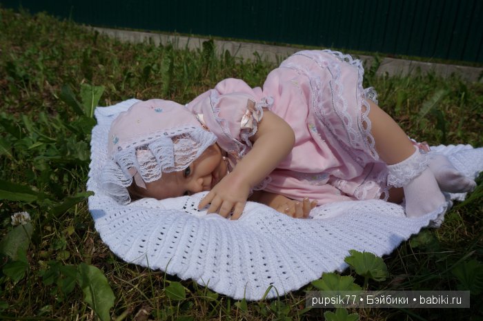 Малышка в розовом — Куклы Ashton Drake (Эштон Дрейк): реалистичные малыши (фото 5)