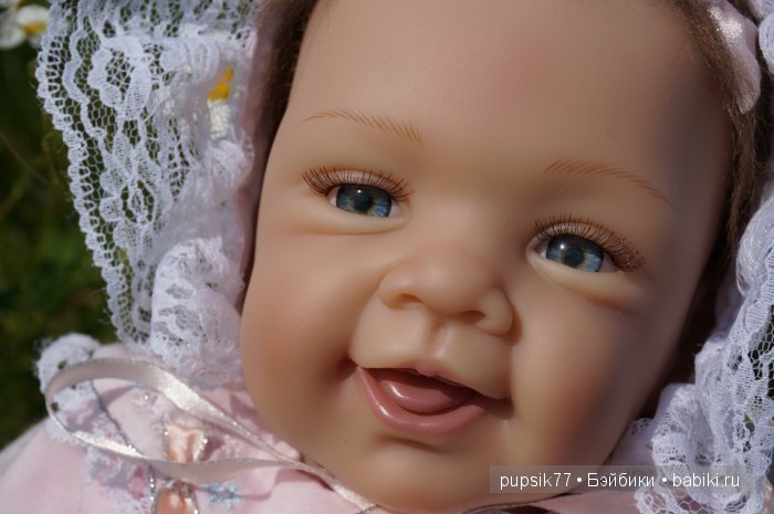 Малышка в розовом — Куклы Ashton Drake (Эштон Дрейк): реалистичные малыши (фото 7)