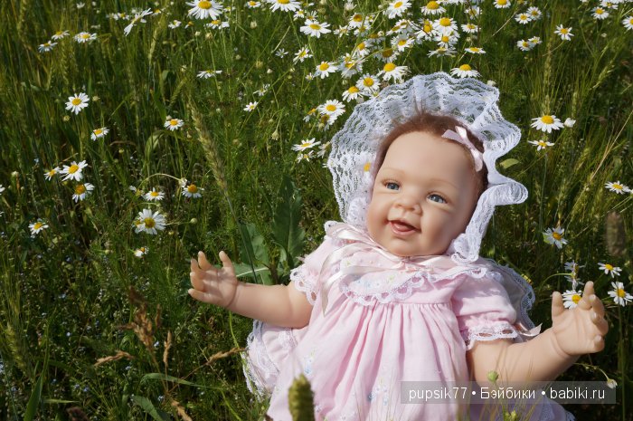 Малышка в розовом — Куклы Ashton Drake (Эштон Дрейк): реалистичные малыши (фото 6)