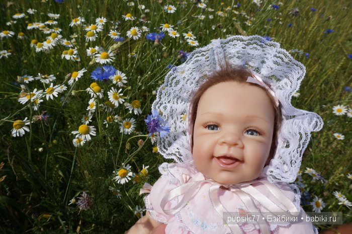 Малышка в розовом — Куклы Ashton Drake (Эштон Дрейк): реалистичные малыши (фото 9)