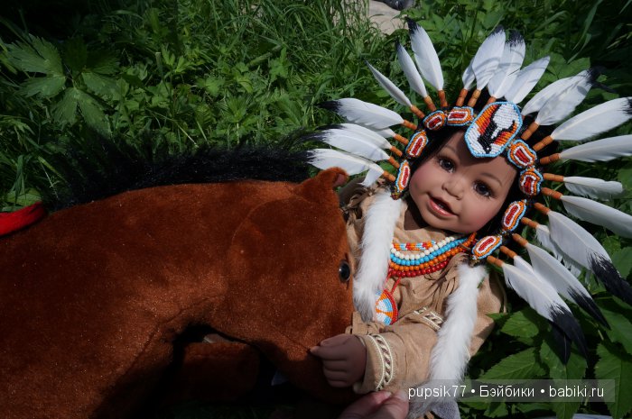 Индеец Тий. Коллекционная кукла Адора