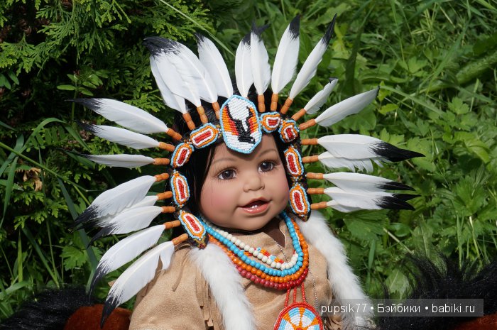 Индеец Тий. Коллекционная кукла Адора (фото 5)