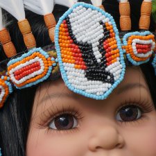 Индеец Тий. Коллекционная кукла Адора