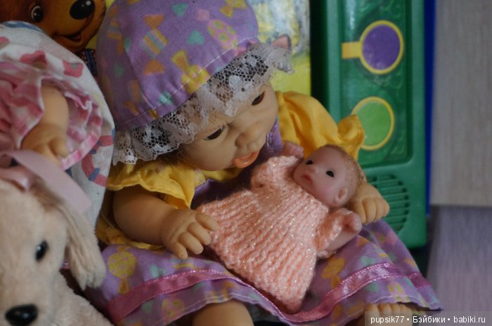 Трио карапузов — Характерные испанские куклы: пупсы с мимикой