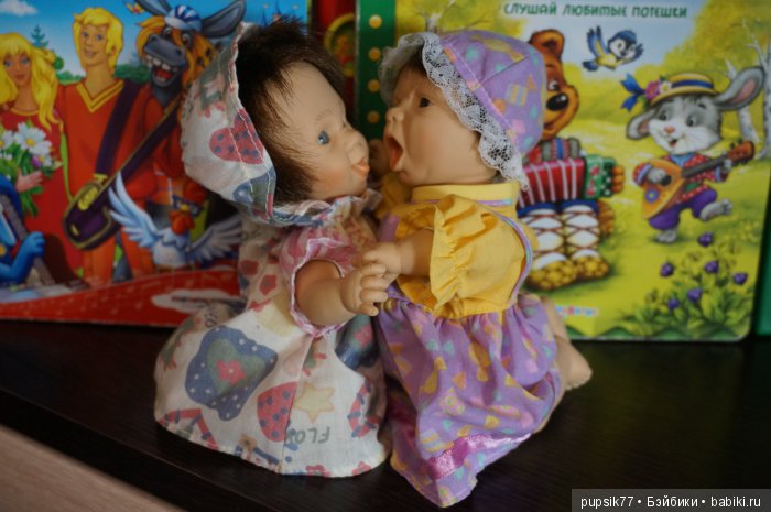 Трио карапузов — Характерные испанские куклы: пупсы с мимикой