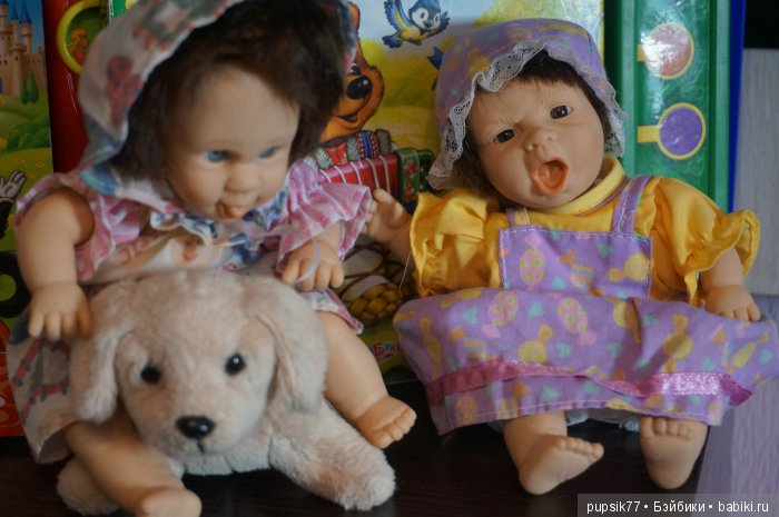 Трио карапузов — Характерные испанские куклы: пупсы с мимикой