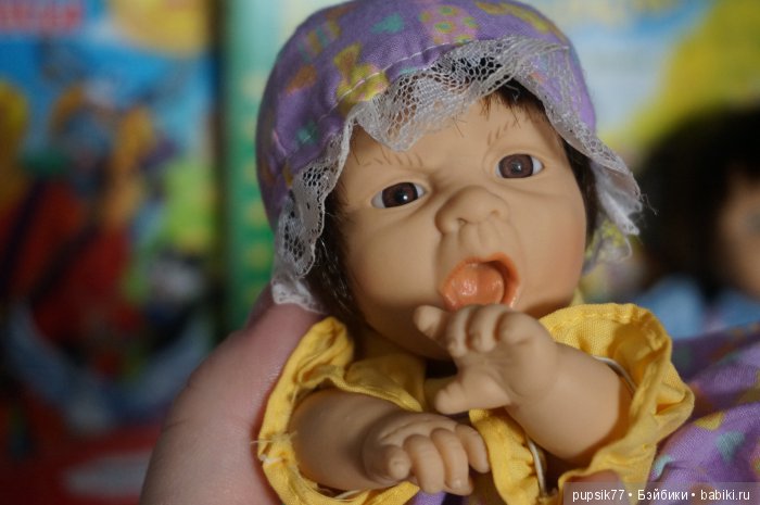 Трио карапузов — Характерные испанские куклы: пупсы с мимикой (фото 5)