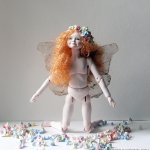 Мастер-класс. Создание шарнирной куклы своими руками из папье маше и самоотвердевающей глины