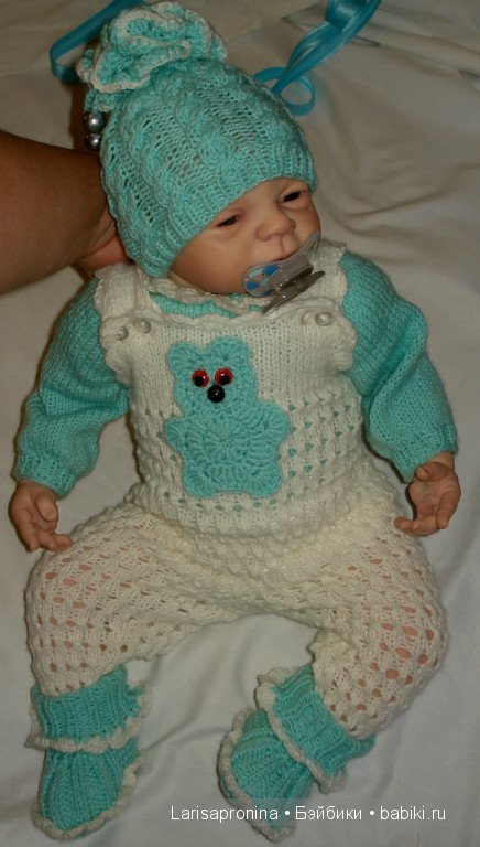 А вот ещё один малыш в моём костюмчике - тоже для Елены