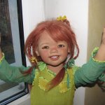 Рыжий лучик солнца - Санрике от Annette Himstedt