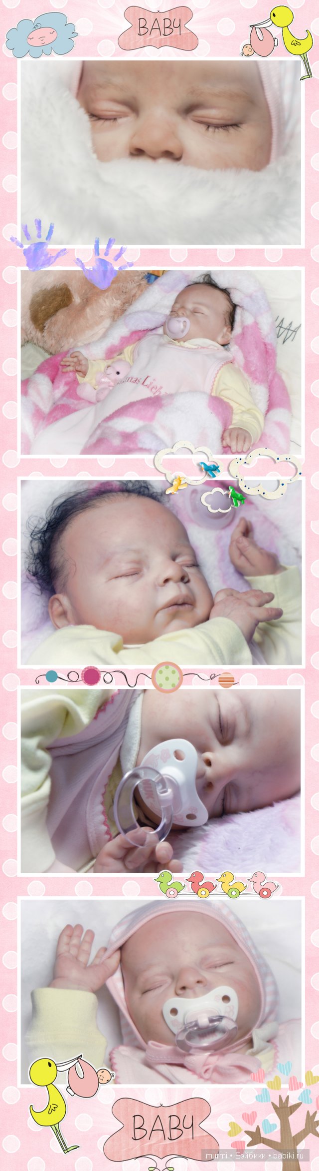 Моя доченька наконец-то дома. Моя спящая малышка реборн