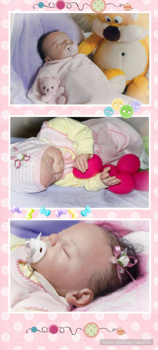 Моя доченька наконец-то дома. Моя спящая малышка реборн (фото 2)