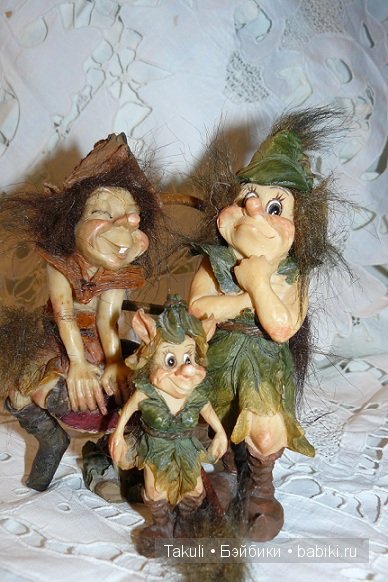 Коллекция троллей и эльфов