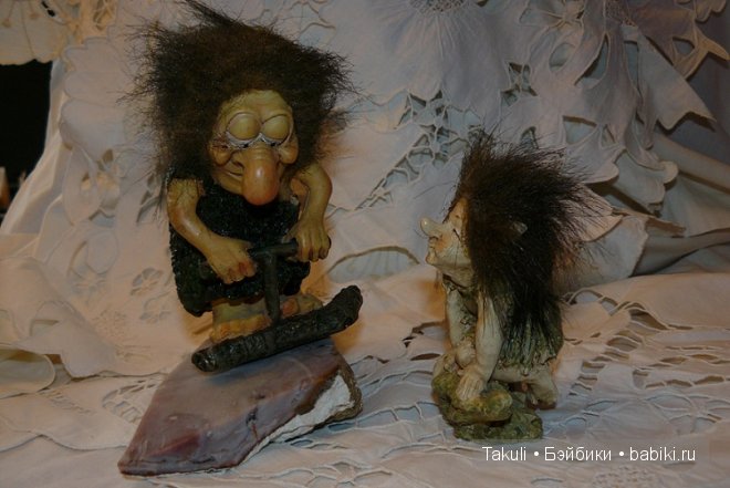 Коллекция троллей и эльфов