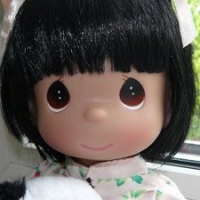 Продам новую куколку Precious Moments с ее любимой игрушкой пандой