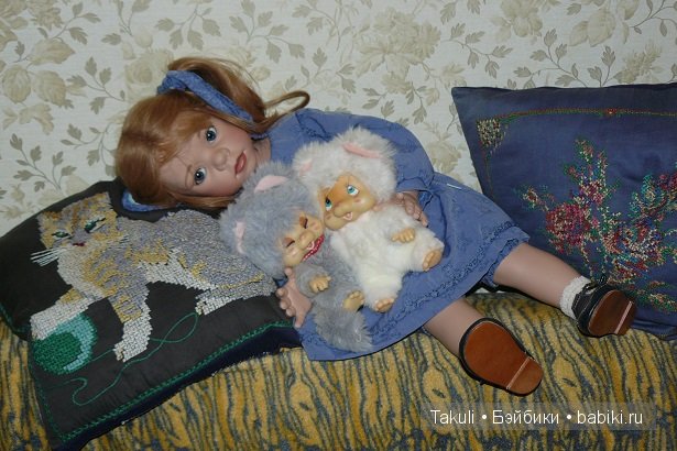 Джиана - голубоглазая нежность. Кукла Elisabeth Lindner (фото 7)
