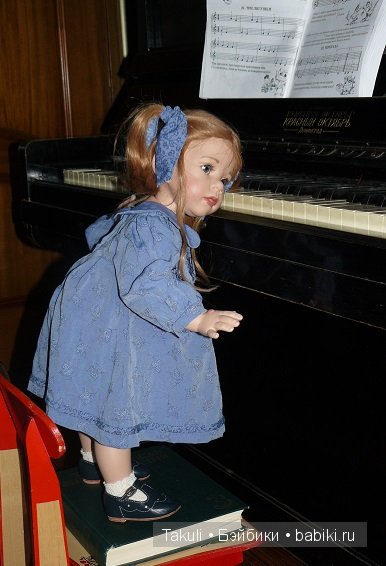 Джиана - голубоглазая нежность. Кукла Elisabeth Lindner