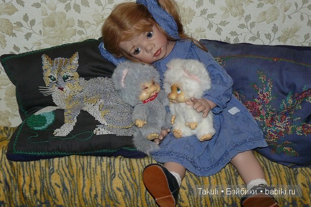 Джиана - голубоглазая нежность. Кукла Elisabeth Lindner (фото 6)