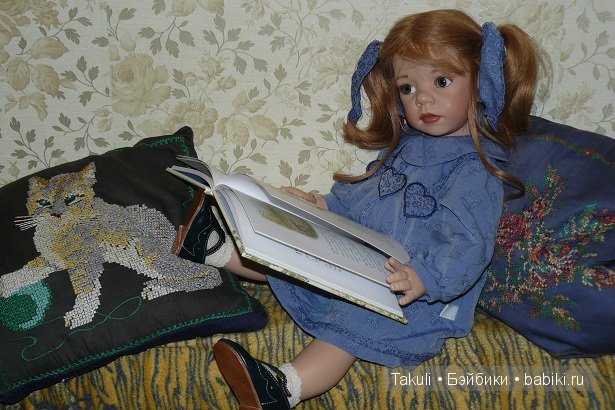 Джиана - голубоглазая нежность. Кукла Elisabeth Lindner (фото 8)
