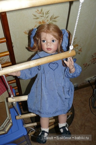 Джиана - голубоглазая нежность. Кукла Elisabeth Lindner (фото 2)
