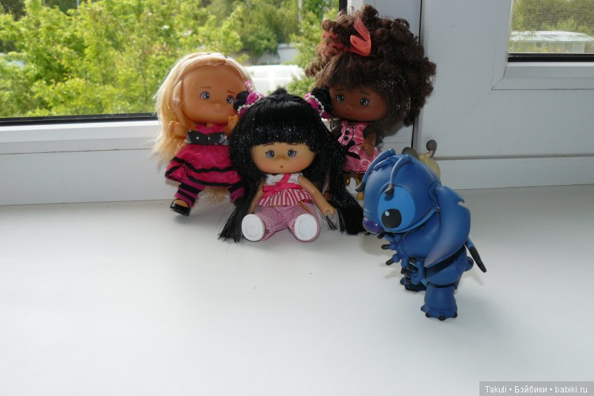 Как приручить Стича — Испанские куклы (разное): Vestida de Azul