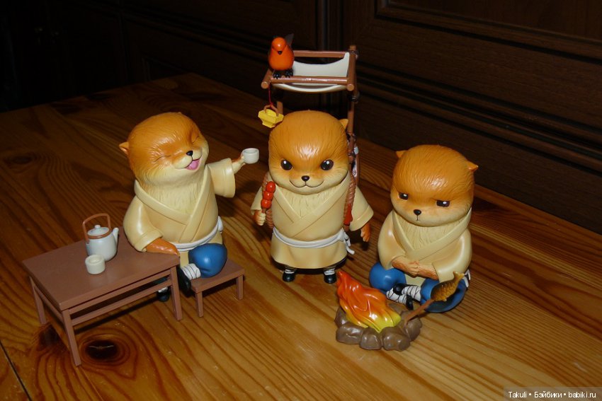 Притча о трех выдрах — Коллекционные фигурки (разное): животные (фото 8)