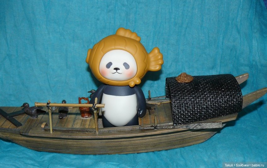 С кем подружиться, если ты - панда с рыбой на голове? На правах рекламы от маэстро Крокодильчи (фото 2)