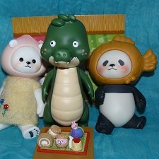 С кем подружиться, если ты - панда с рыбой на голове? На правах рекламы от маэстро Крокодильчи