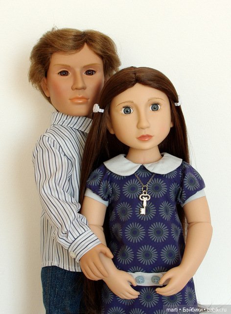 Матильда и Адам - средневековая пара в современной одежде (фото 6)