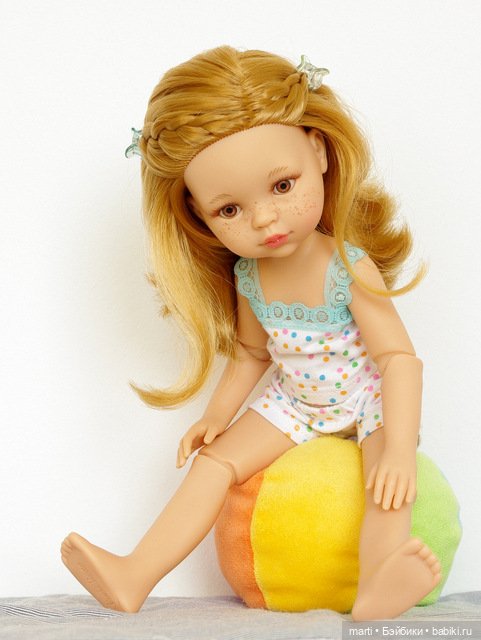 Даша - шарнирная куколка Paola Reina | Бэйбики Даша - шарнирная куколка Paola Reina