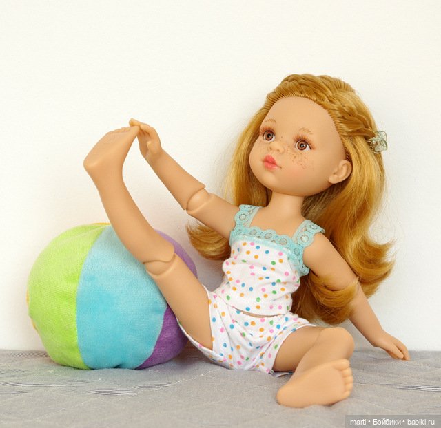 Даша - шарнирная куколка Paola Reina | Бэйбики Даша - шарнирная куколка Paola Reina