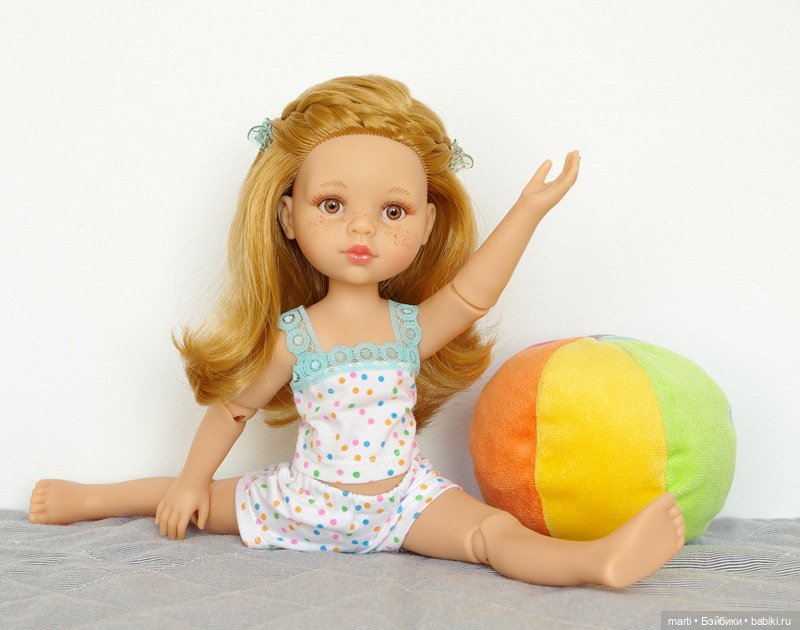 Даша - шарнирная куколка Paola Reina | Бэйбики Даша - шарнирная куколка Paola Reina