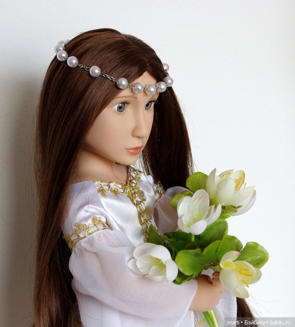 Matilda A Girl for All Time - бeлое платье (фото 5)