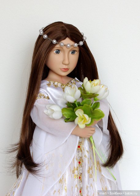 Matilda A Girl for All Time - бeлое платье (фото 8)