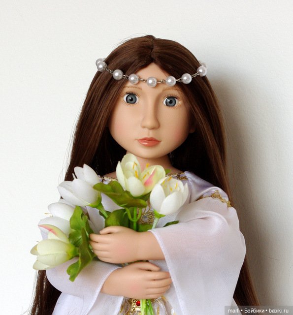 Matilda A Girl for All Time - бeлое платье (фото 9)