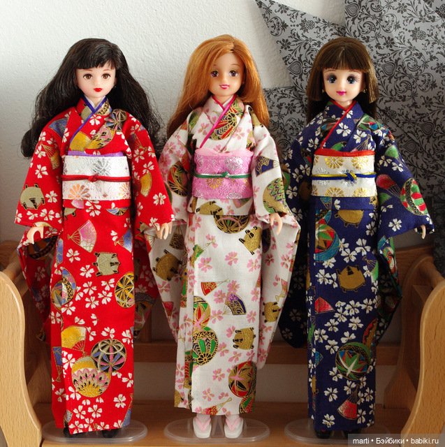 Куколки Такара - Дженни и еë друзья: кимоно-серии | Бэйбики Куколки Такара - Дженни и еë друзья: кимоно-серии (фото 6)