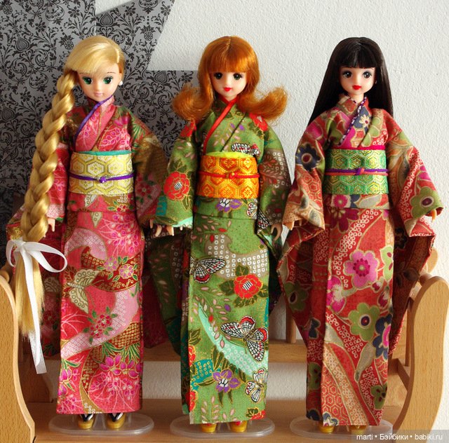 Куколки Такара - Дженни и еë друзья: кимоно-серии | Бэйбики Куколки Такара - Дженни и еë друзья: кимоно-серии (фото 7)